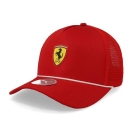 Ferrari nokamüts võrguga - punane