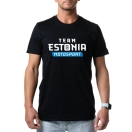 Motosport Team Estonia T-särk - must